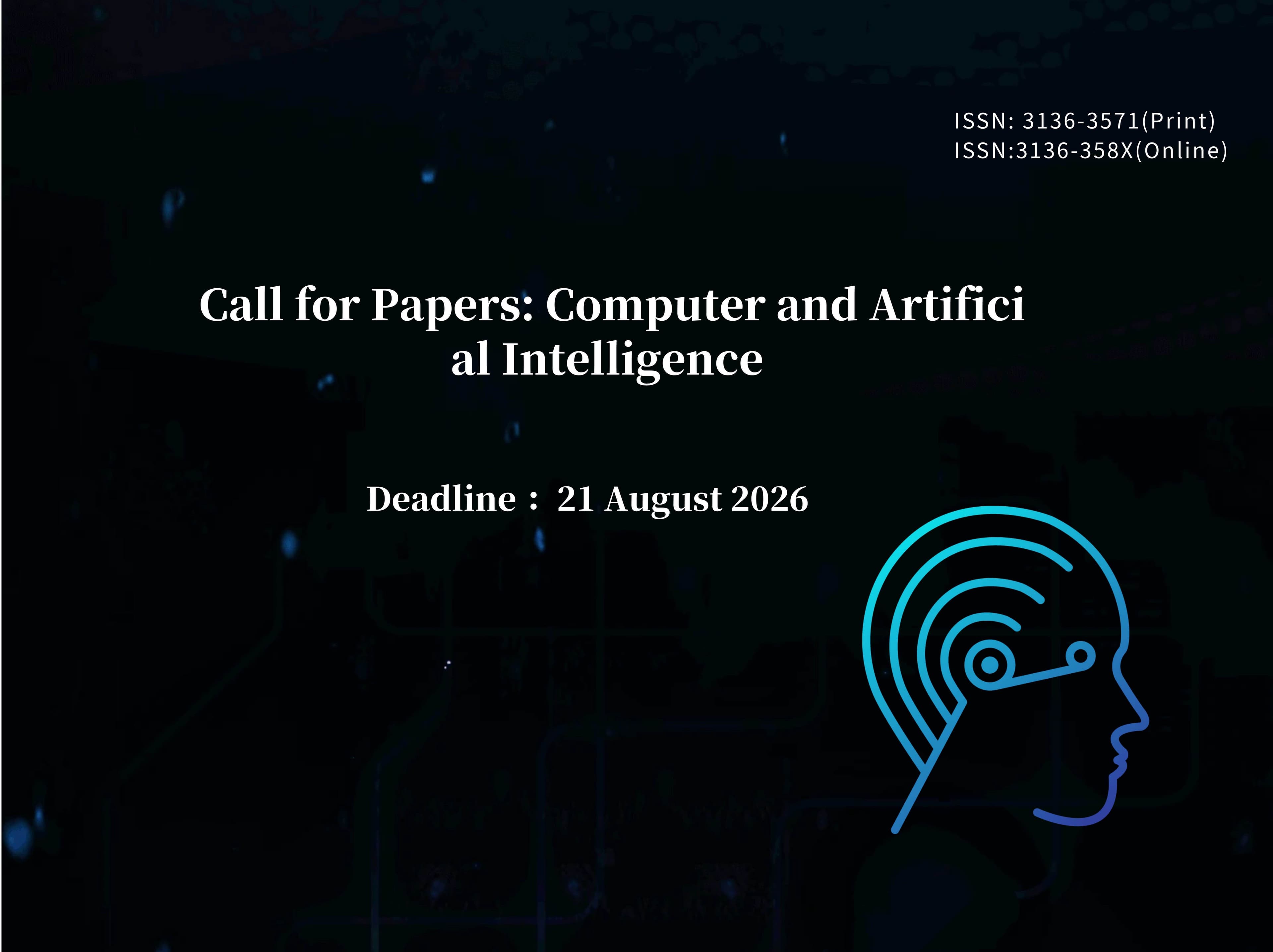 Call for Papers: Computer and Artificial Intelligence